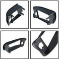 thumbnail image 3 of Headlight Bezels 1016880 1016879 Black Passenger and Driver Side Fit for DS 1993-2021 Club Car Golf Cart, 3 of 5