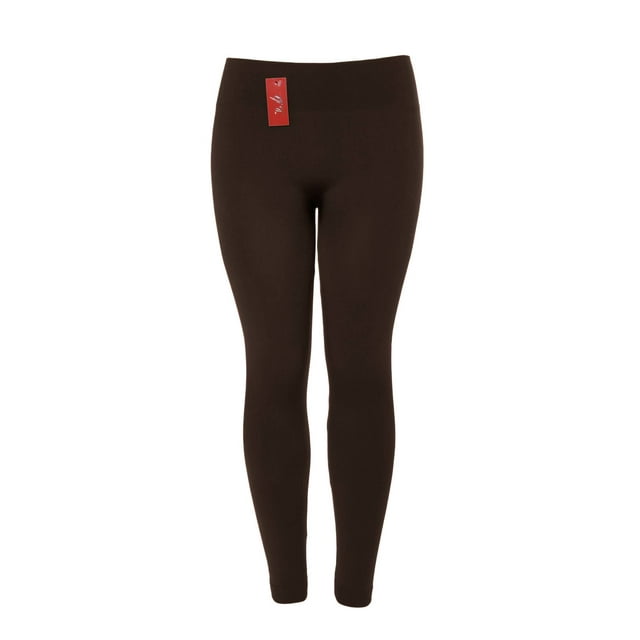 Gravity Threads Leggings en Polyester pour Femmes, Café