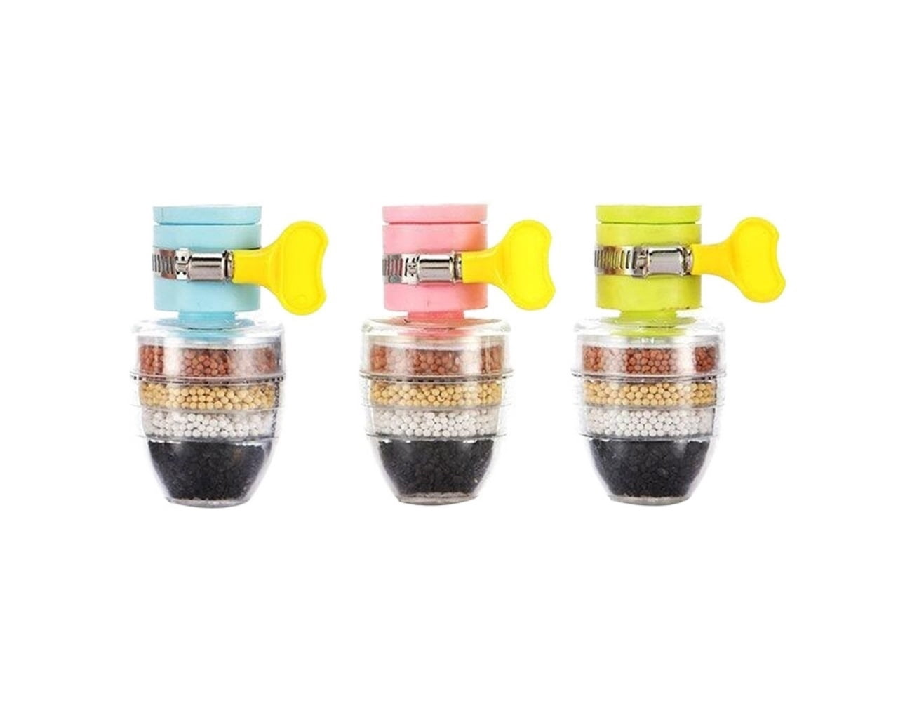 Water Filter Tap Purifier Medical Stone Coconut Charcoal Nozzle For Faucet Kitchen Accesories Mixer Aerator Bathroom Convenient ,Easy to Use