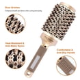 thumbnail image 3 of ACDANC 2 Inch Extra Long and Wide Round Hair Brush for Blow Drying, Round Hair Brush for Blow Drying, Styling, Curling, Ion Thermal Barrel to Eliminate Frizz, Round Brush Enhance Texture, 3 of 7
