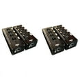 thumbnail image 1 of 2Pair 4-Channel 3-Pin XLR Audio and Over Network Cable Extender, DMX512 Network Signal Extender 1 Male+1 Female, 1 of 7