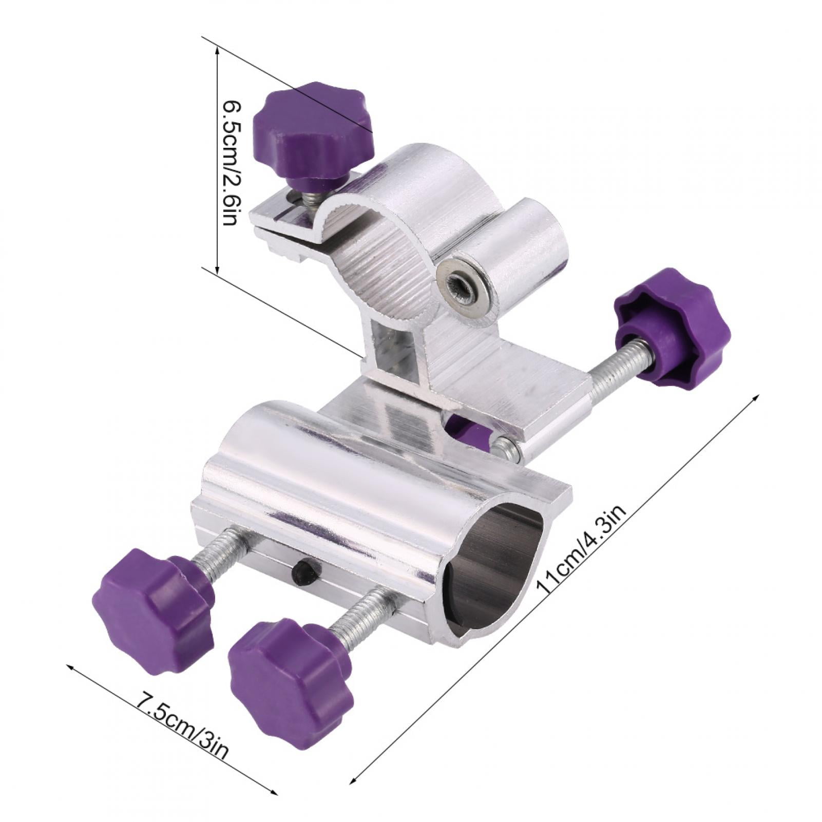 Fishing Rod Holder Clamp Durable Aluminum Alloy Fishing Rod Pole Holder