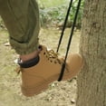 thumbnail image 4 of Climbing Stick Aider for Hunting, Daisy Chain Single Step Aider, Hand-Braided Lightweight Rope Ladder Tree Stand Step 3pcs, 4 of 5