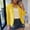 Yellow, variant on Labakihah Coats For Women Women Fashion Casual Solid Long Sleeve Open Front Notched Collar Suit Cardigan Office Ladies Jacket Coat Black L