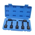 thumbnail image 2 of Kit extractor de tornillos para quitar tornillos dañados, portátil, con caja, extractor de grifos, 7 tamaños para reparación de plomería, extracción, 2 of 8