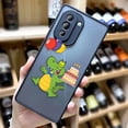 thumbnail image 5 of Funda mate para Huawei NOVA Y70 10 9 8SE 8 7SE 7I 7 6 5I 5 4 3I 4G 5G PC Funda Coque Capa Shell lindo dibujos animados cocodrilo, 5 of 5