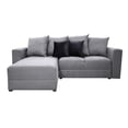 thumbnail image 2 of Sala Esquinera Modular El Bazar Store Lombar Gris Plata 220 x 160 cm, Tela Lino nacional, 2 of 5