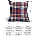thumbnail image 5 of 4th of July Buffalo  Patriotic Pillow Covers 18x18 Inch Set of 2, 5 of 12