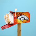 thumbnail image 4 of Cubierta para buzón del equipo Broncos Equipada con cubierta protectora magnética para buzón Cubierta protectora para buzón, 4 of 7
