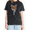Black-3, variant on Cozymy Trendy Leopard Print Butterfly Love Washed Short Sleeve Crew Neck T-Shirt