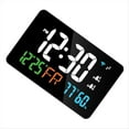 thumbnail image 3 of Reloj de Escritorio Inteligente con Conexión USB, Wifi, Termómetro e Higrómetro con Pantalla LED Digital y Herramientas de Calibración Automática Wifi., 3 of 5