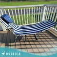 thumbnail image 6 of Ostrich Chaise Lounge, Facedown Beach Camping Pool Tanning Chair, Stripe, 6 of 11