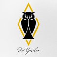 thumbnail image 2 of CafePress - Psi Upsilon Owl - Adjustable Unisex Printed Trucker Hat with Mesh Back, 2 of 8