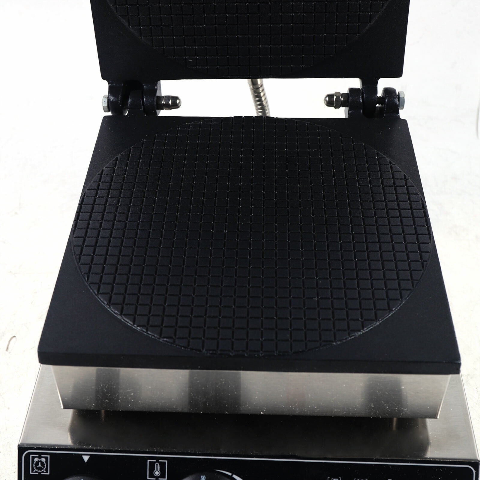Commercial Nonstick Electric Waffle Maker, Stainless Steel