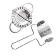 thumbnail image 3 of Moyic 2 unids/set DIY Dumpling molde Wrapper Slicer 304 Acero inoxidable Dumpling Maker dispositivo cocina utensilios de cocina Kit Cocina y Comedor Moyic HA3213-00B, 3 of 6