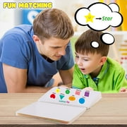 Montessori Learning Toys for Toddlers 2-4, Educational Busy Books for Kids Aged 3 4 5 Years Old