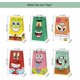 thumbnail image 5 of 12/60 piezas de decoración para fiesta de cumpleaños de Bob Esponja con dibujos animados, bolsa de regalo de papel, caja de dulces para baby shower para niños, suministros para eventos, regalos, 5 of 5