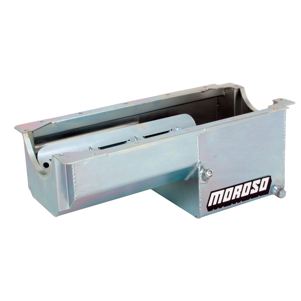 Moroso Street/Strip Engine Oil Pan 81/4 in Deep Small Block Chevy P/N