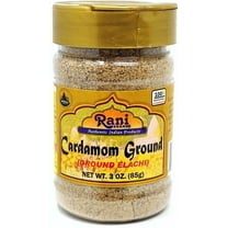 Rani Cardamom (Elachi) Ground, Powder Indian Spice 3oz (85g) ~ All Natural, No Color added, Gluten Friendly | Vegan | NON-GMO | No Salt or fillers