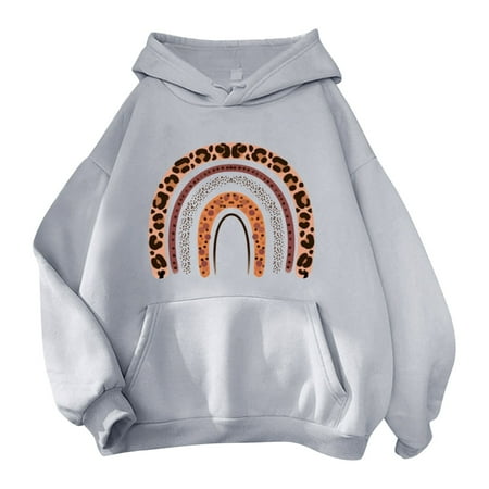 

QYZEU Matching Pjs for Women Matching Pajamas for Family Of 4 And Dogs Women S Long Sleeve Everyday Print Sweatshirt Long Sweatshirt Hooded Drawstring Sweatshirt Print