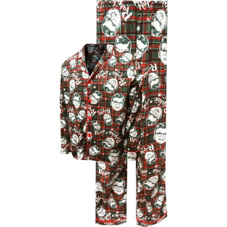 Christmas Story Ralphie Plaid Flannel Holiday Pajama