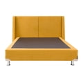 thumbnail image 2 of Box Base Cama Individual + Cabecera Milan Mostaza Dicasa  Milan Bless, 2 of 8