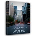 thumbnail image 1 of Erin Berzel 28x40 Gallery Wrapped Canvas Wall Art Titled - Manhattan Fire Lane, 1 of 4