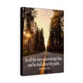 thumbnail image 4 of Scripture Walls Acknowledge Him Proverbs 3:6 Christian Home Decor Ready to Hang Bible Art work Unframed, 4 of 12