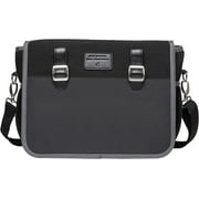sixthreezero Bicycle Pannier Bag Rear Rack Trunk with Waterproof, Clip On Frame Mount, Shoulder Strap, Black