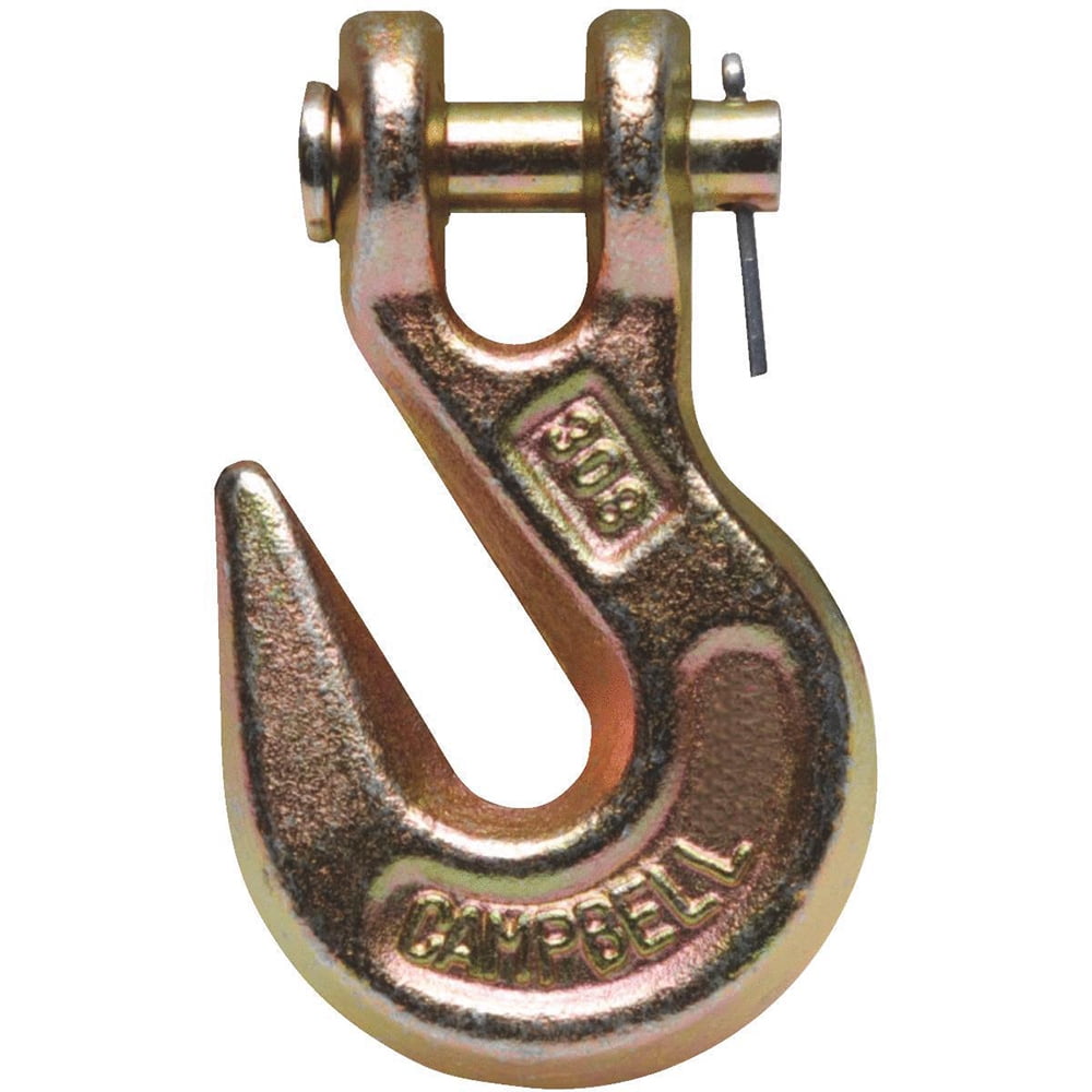 5/16" G70 1 Grab Hook Clevis Tow Chain Hook Flatbed Truck Trailer Tie