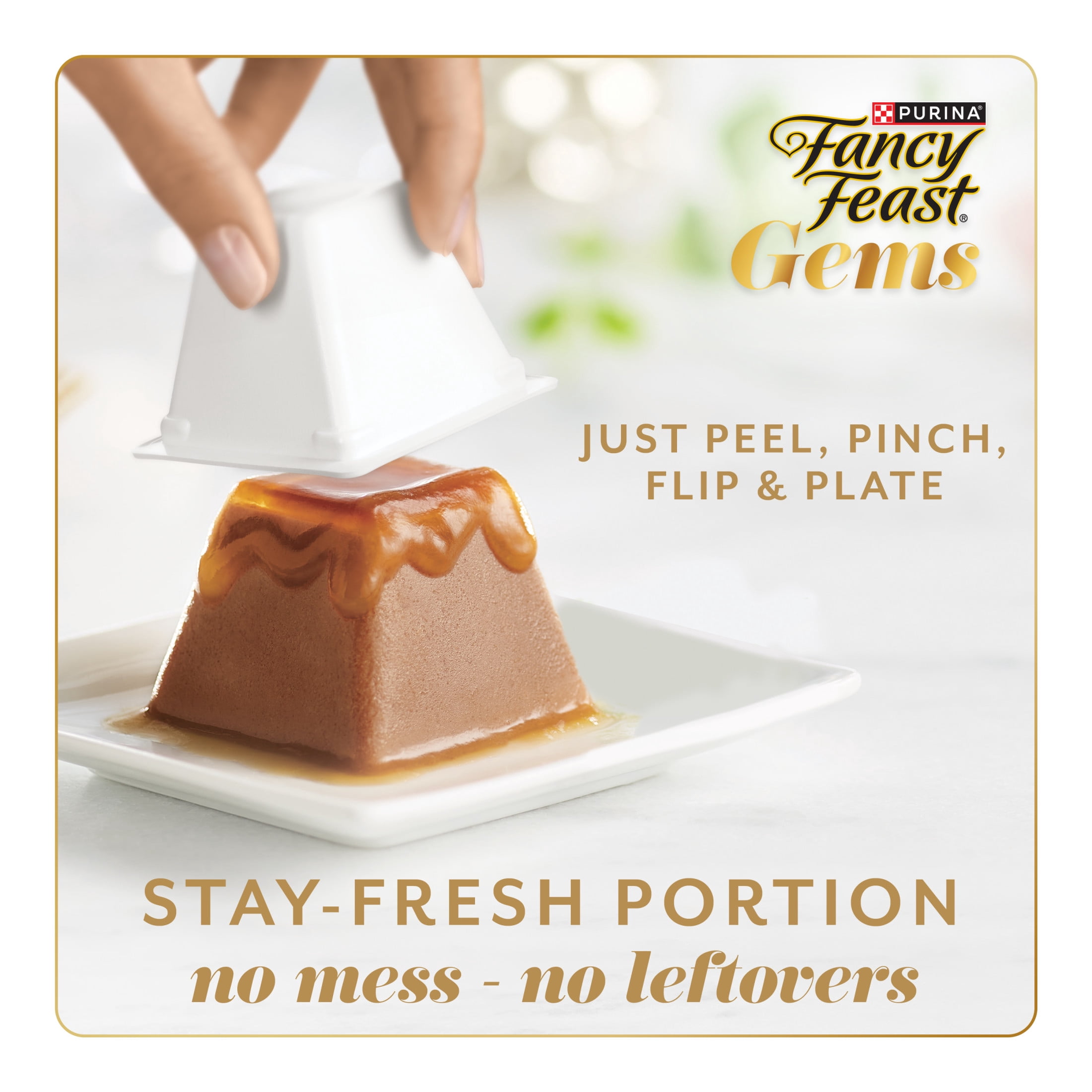 Fancy Feast Gems Mousse Paté Chicken & Beef Collection Variety Pack, Wet Cat Food, 57 g x 16