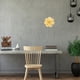 thumbnail image 5 of Ceramic Flower Wall Hanging 3d Rose Ornament Fundamentos de pared Mural Decoración colgante, 5 of 7