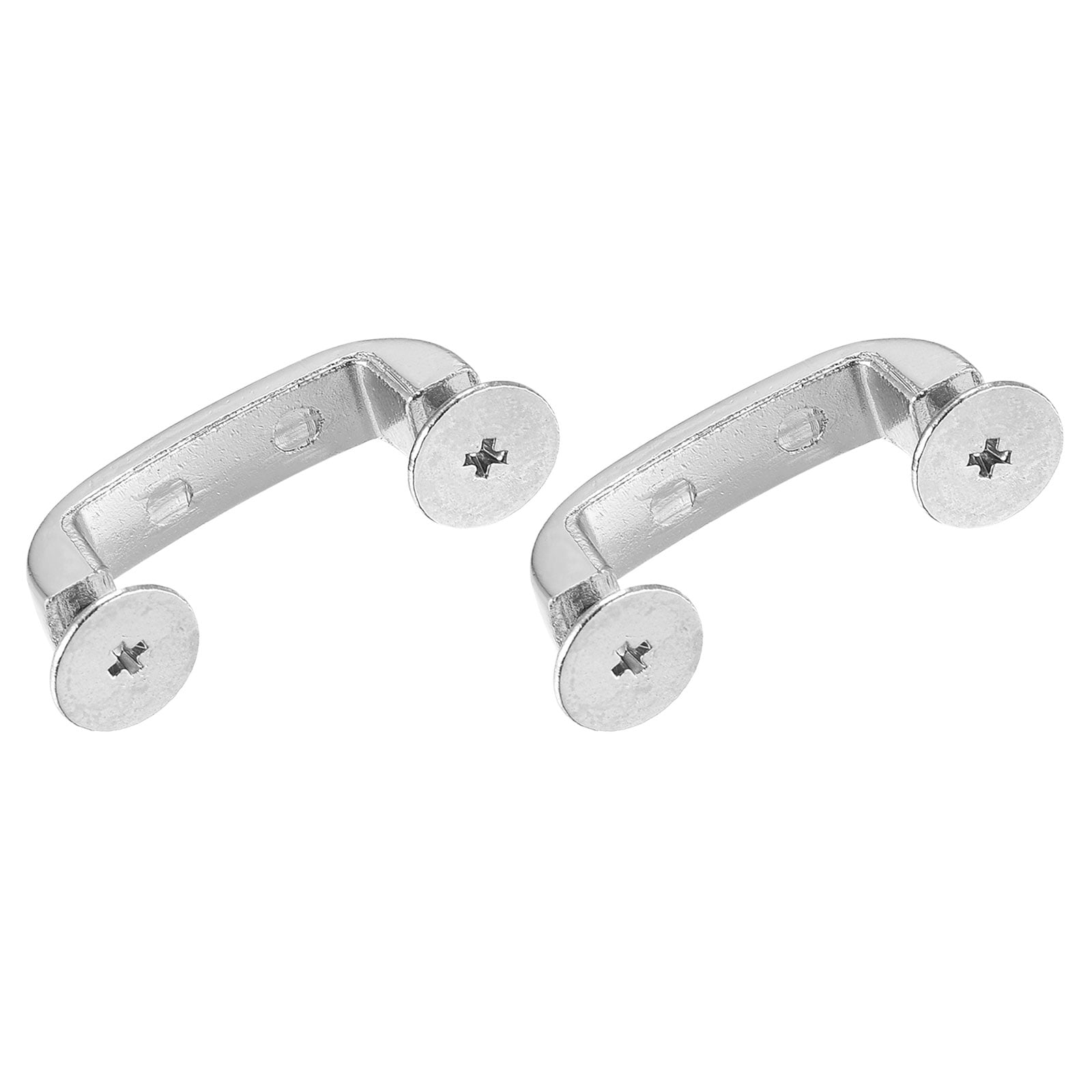 Uxcell Arch Bridge Buckle, 2Pack 29mm DRing Connector Buckles for Bag Hanger DIY, Silver