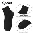 thumbnail image 2 of Socks cotton girls' solid color socks sports spring and summer socks cotton socks, 2 of 5