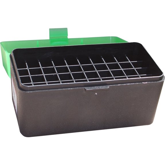 MTM 50 Round Flip-Top Rifle Ammo Box Large Mag Clear Green/Black