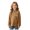 Brown, variant on Boys Long Sleeve Mock Neck Pullover Shirts Kids French Turtleneck Tops(Brown,2-3 Years)