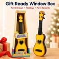 thumbnail image 3 of Kids Mini Guitar Toy Ukulele Style 4 String Pretend Play Musical Instrument for Toddlers Boys Girls Ages 3+ Birthday Gift, 3 of 7