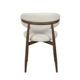 thumbnail image 5 of New Classic Furniture Royce Metal/Fabric Side Chair in Beige (Set of 2), 5 of 7