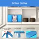thumbnail image 5 of Clothes Storage Box Home Closet Clothes Quilt Fabric Organizer Oversized Capacity Cloth Storage Bag, 5 of 5