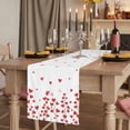 thumbnail image 2 of Table Runners 70 Inches Long Dress Scarves, Valentine's Day Farmhouse Coffee/Dining/Kitchen Table Decor, Holiday Table Runner, Red Love Branches Modern Minimalism 13x70 Inch, 2 of 9