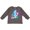 Charcoal Grey, variant on Inktastic Fourth Birthday Mermaid Girls Long Sleeve Toddler T-Shirt