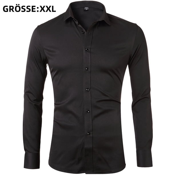 Camisa de hombre, camisas de hombre de manga larga, camisa de negocios, camisa de traje
