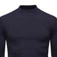 thumbnail image 7 of Danhjin Winter Sweater Tops for Men Casual Fall Turtleneck Warm Pullover Shirts Long Sleeve Comfy Soft Loungewear Outdoor T Shirts Blouses, 7 of 7