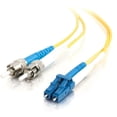 thumbnail image 2 of C2G 10m LC-ST 9/125 Duplex Mode Unique Câble Fibre OS2 - Jaune - 33 Pieds - Câble Patch - LC Mode Unique (m) à ST Mode Unique (m) - 10 m - Fibre Optique - Duplex - 9 / 125 Microns - OS2 - Jaune, 2 of 4
