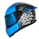 thumbnail image 1 of Casco para motociclista talla L integral join now negro mate azul Shaft azul, 1 of 4