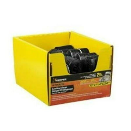 

1PK Keeper 89213-10 Lashing Strap Bin Display 13 x1 Black