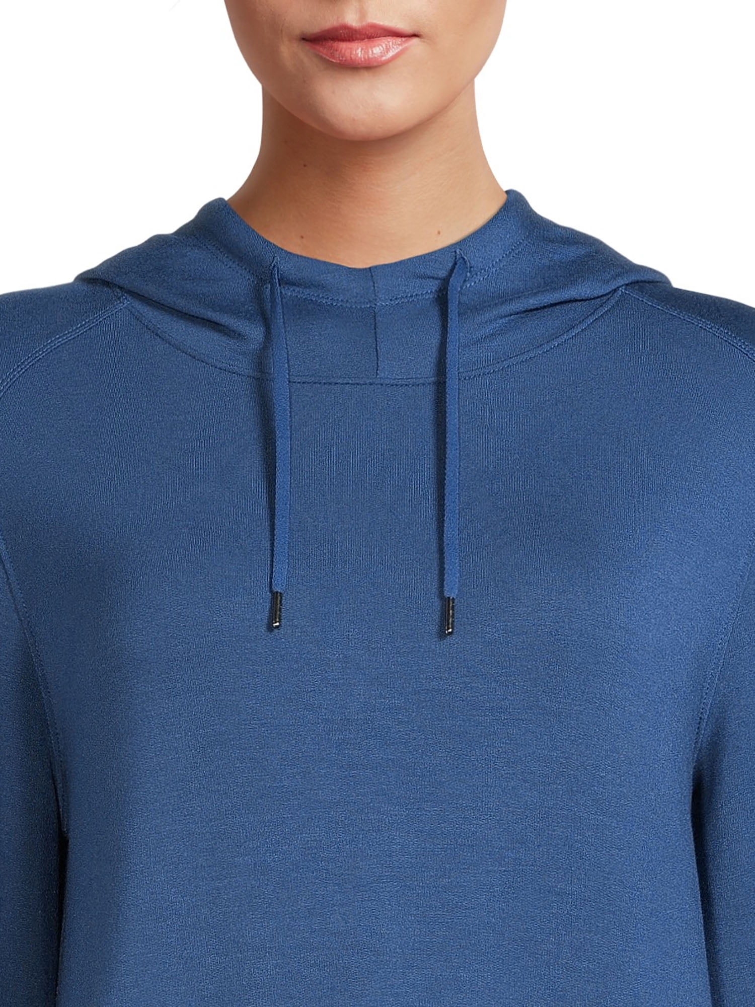 Athletic Works Women's Athleisure Mock Neck Hoodie