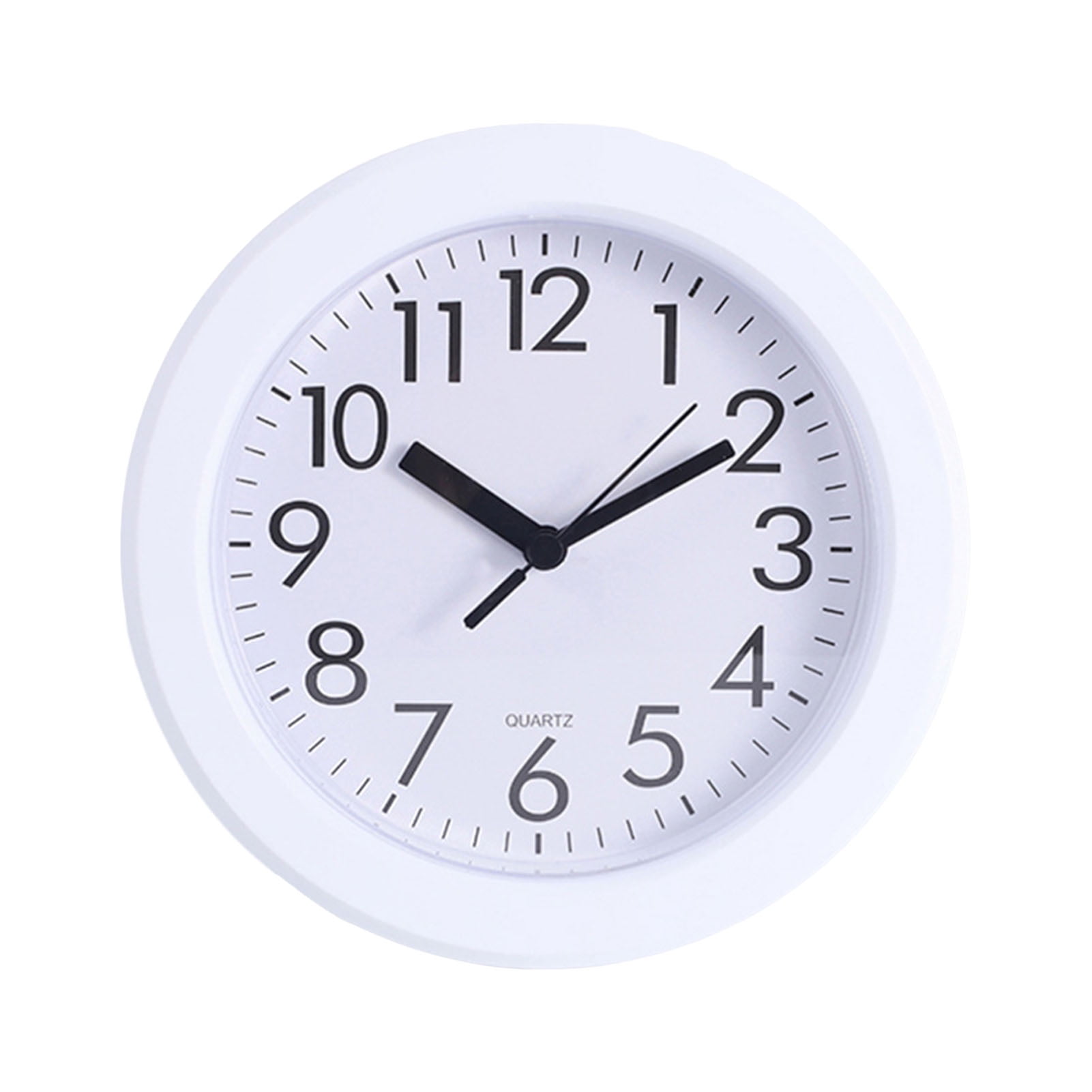 Yesbay Modern Wall Clock Large Numerals Design Easy-to-Read Battery Operated Silent Non-Ticking Decorative Hanging Clock