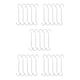 thumbnail image 2 of Naiovety Paquete de 5 ganchos de metal de acero inoxidable para una amplia gama de aplicaciones Gancho S resistente y duradero de 50 cm Type2 NO2, 2 of 6
