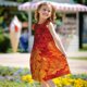 thumbnail image 5 of Fotbe Autumn Leaf Vestido de Dormir para Niñas de 3 a 10 Años, Mangas Cortas, Estilo Princesa, Pijama Camisón con Mangas Voladas-X-Large, 5 of 6